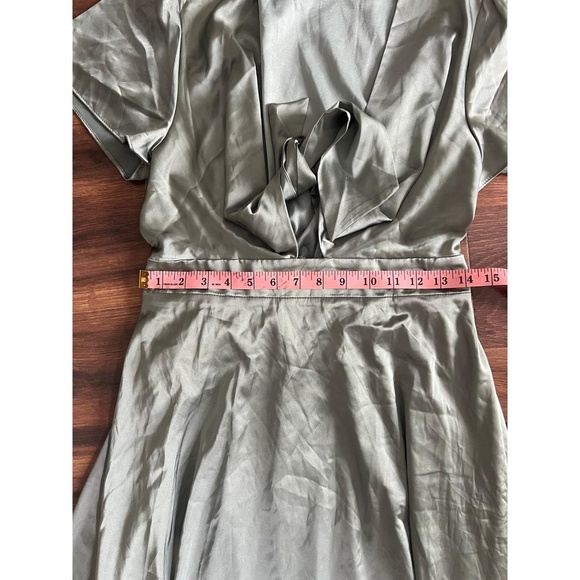 Baltic Born Poppy Satin Midi Dress - Picture 4 of 10